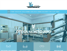 Tablet Screenshot of otticamontanaro.net